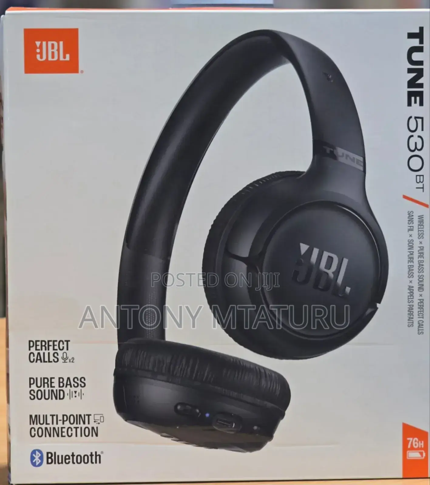 Headphones
JBL Tune 530bt