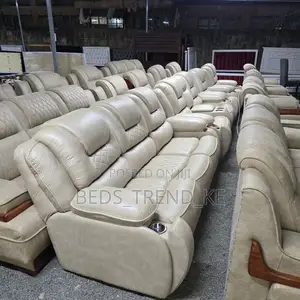 Semi Recliner Sofa 3,2,11 Classy Design