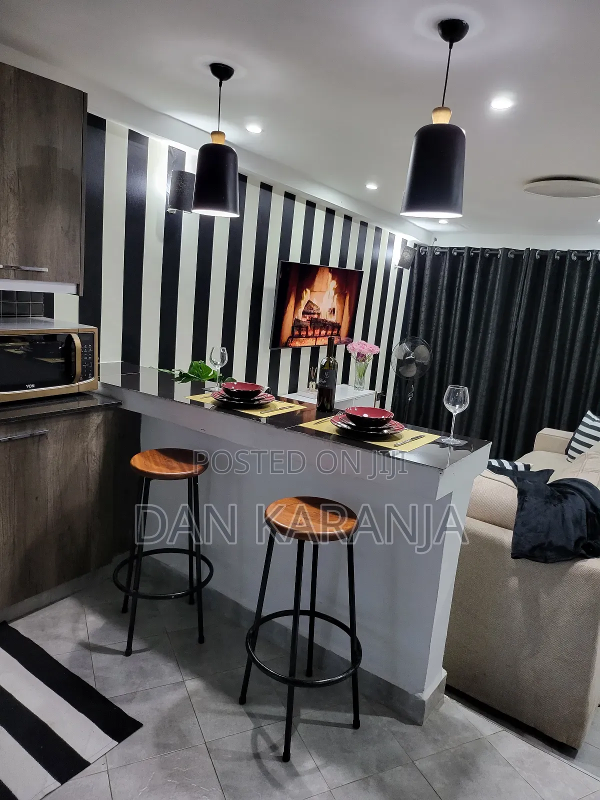 Furnished 2bdrm Bungalow in Akenza, Thindigua/Kasarini for rent