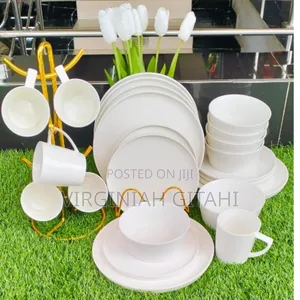 *!!New Arrivals! *
*24 PCS All White Dinnerset*