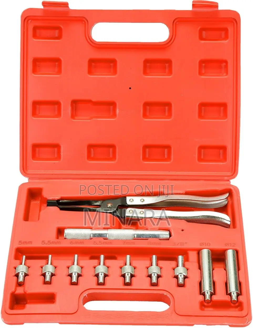 11 Pcs, Valve Stem Seal Remover / Installer, Extractor Pliers Tool Kit