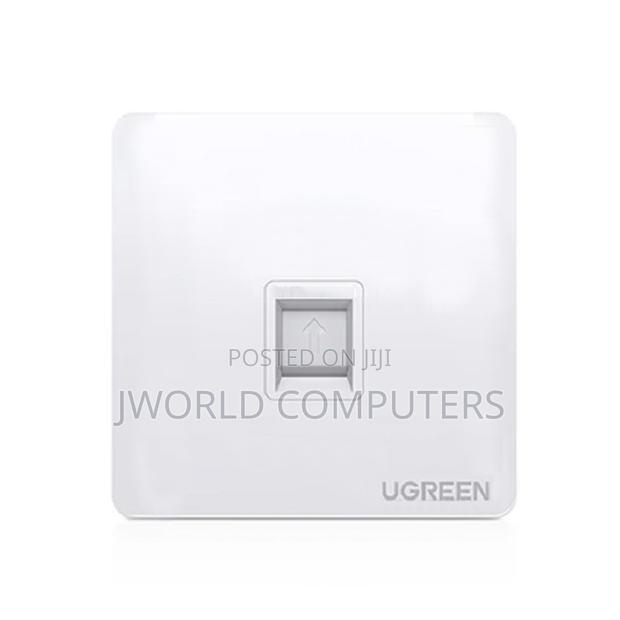 Ugreen Dual-Port Wall Plate White - Nw144