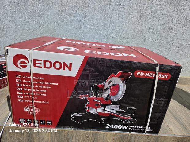 Edon Sliding Mitre Saw
2400watts