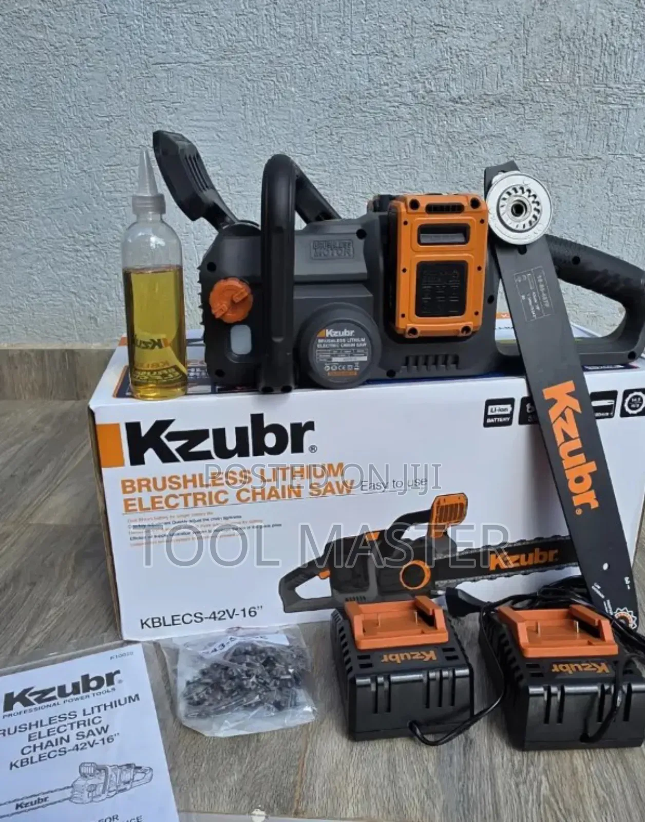 16" Kzubr Cordless Chainsaw Rechargeable/Quality Cordless Chainsaw 16"