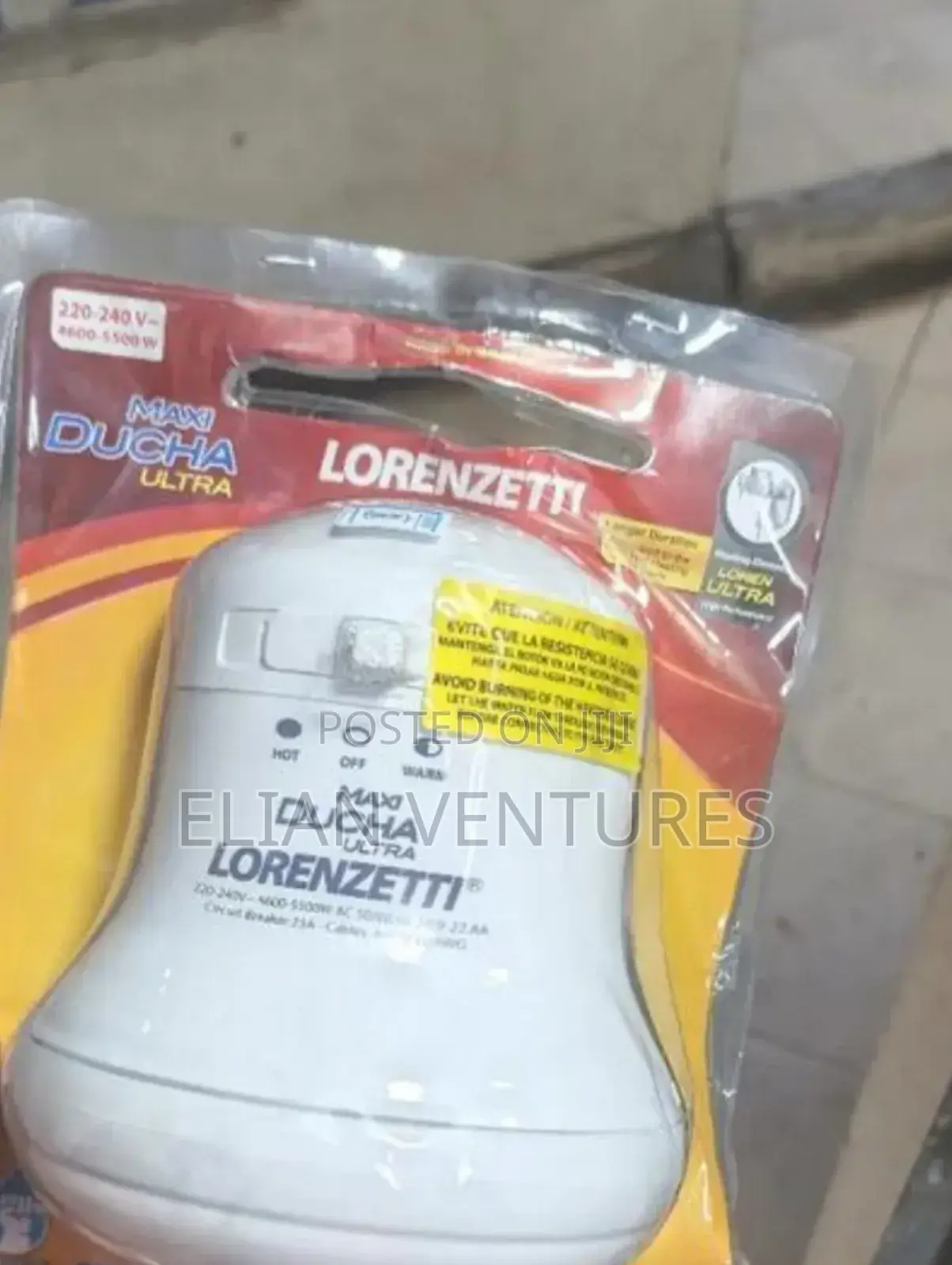 New Lorenzetti Shower