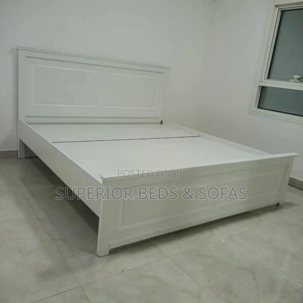 White Panel Bed Size 5 by 6