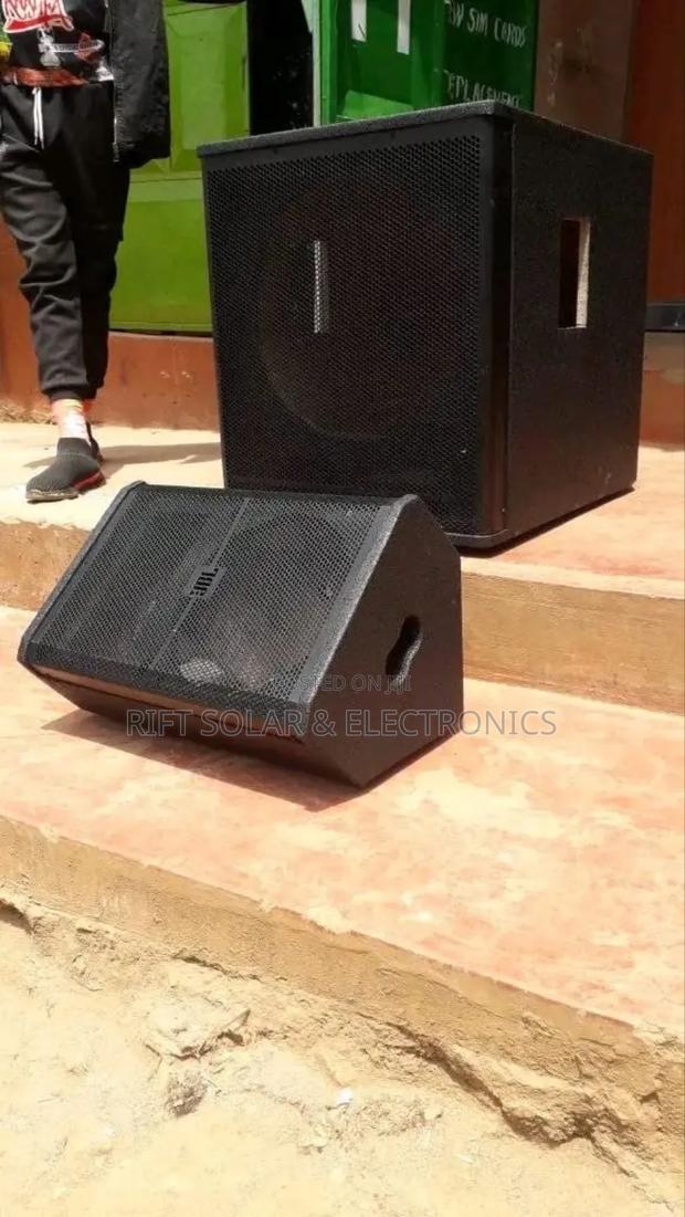 18" Bass Empty Box Speaker 12" Monitor Empty Box Speaker - main view