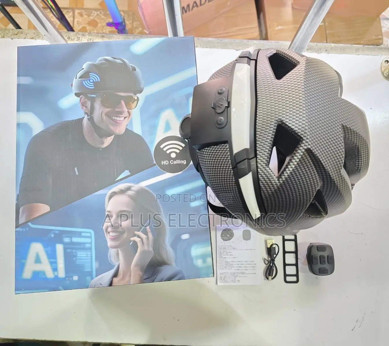  Smart Ai Bike Helmet With Wireless Bluetooth Audio Speakers