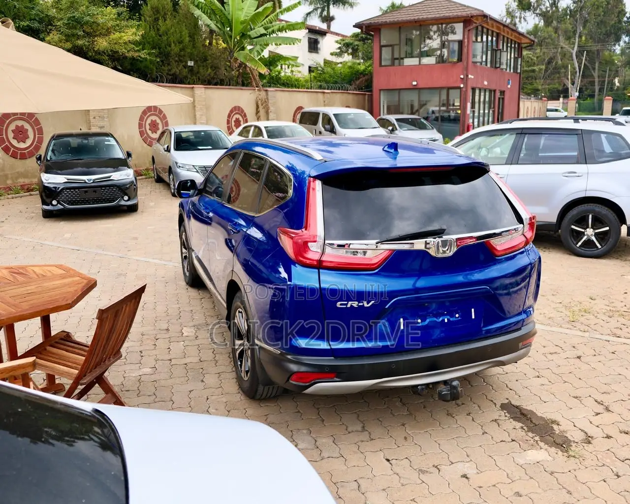 Honda CR-V EX AWD 2018 Blue