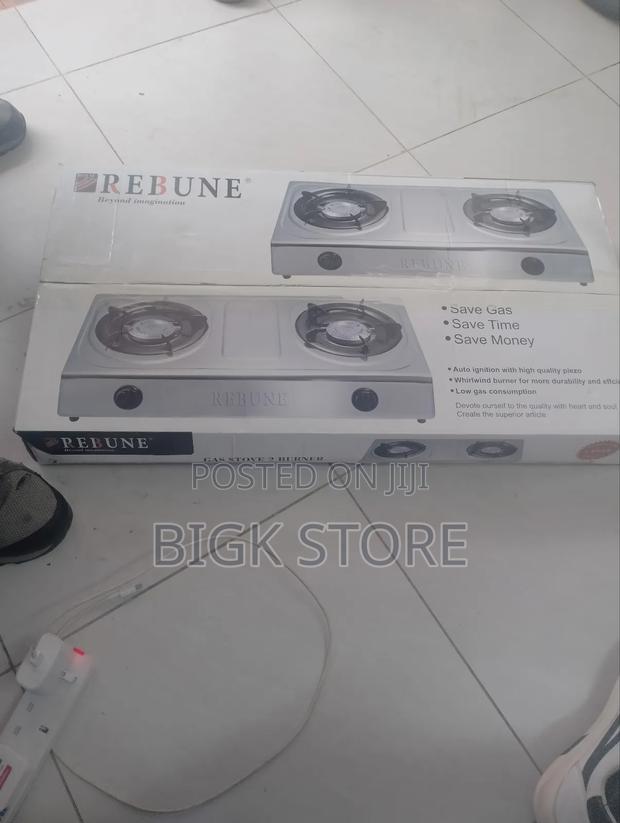 Rebune Stainless Steel 2 Burner - main view