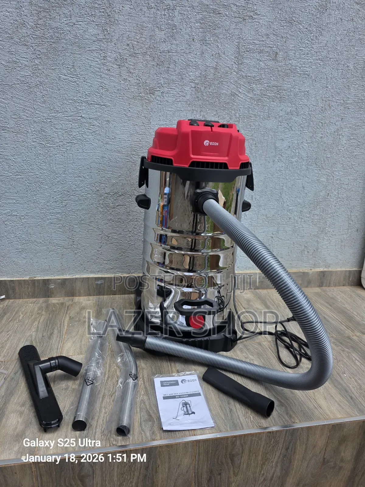 Edon Vacuum  Cleaner 80litres