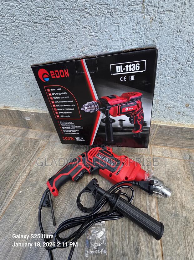 Highly Recommend Edon Impact Drill With Hammer