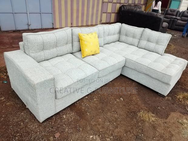 L Shape Sofa Set – Modern Design Extra Comfort - main view