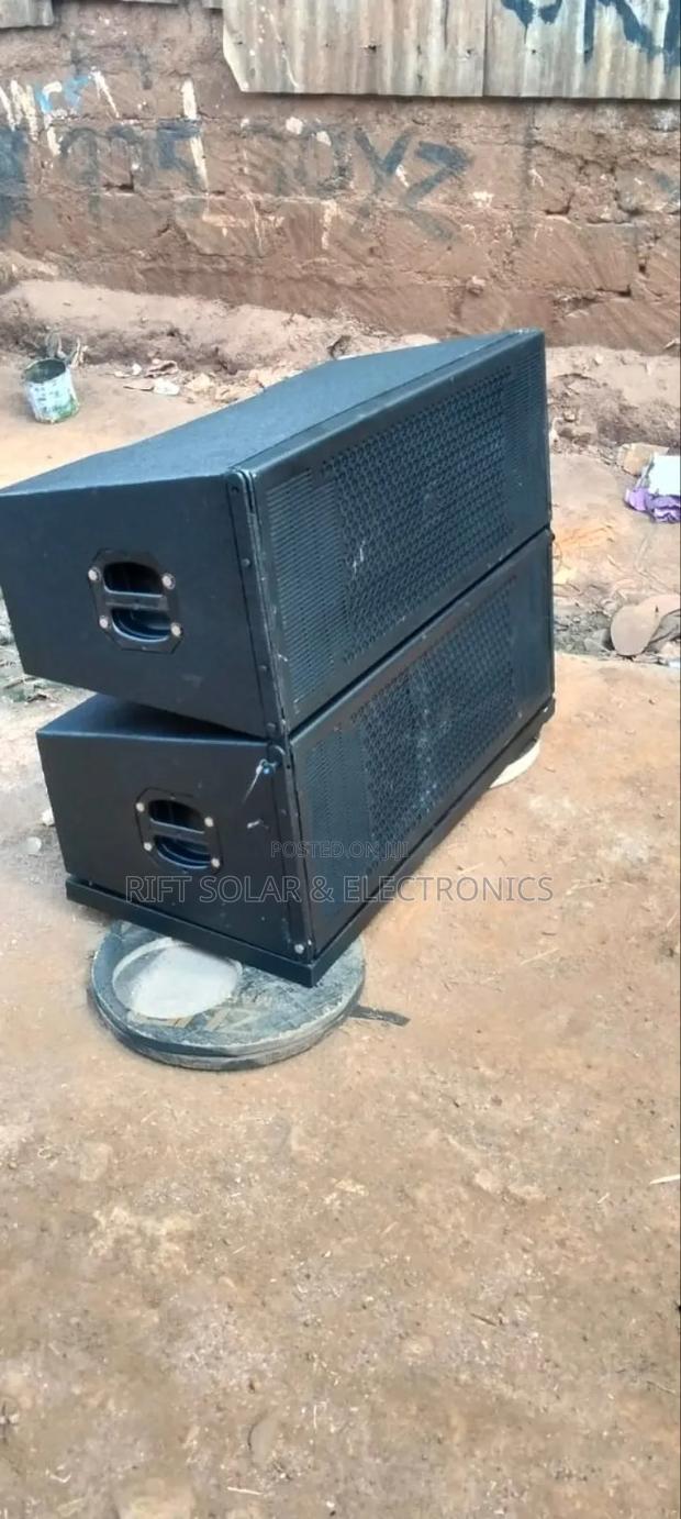 2 Set Wooden Box Speaker 12" Line Array Empty Top Quality Box Speaker - main view