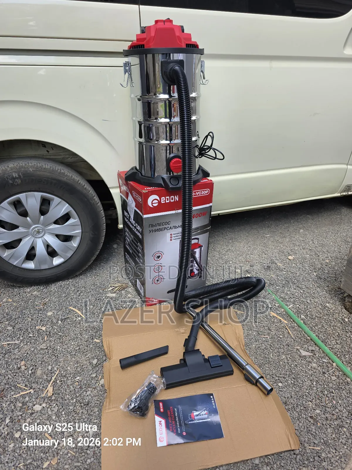20l Edon Vacuum Cleaner