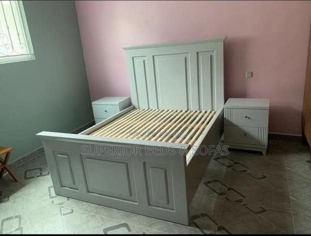 Modern Panel Bed Size 5 by 6. - main view