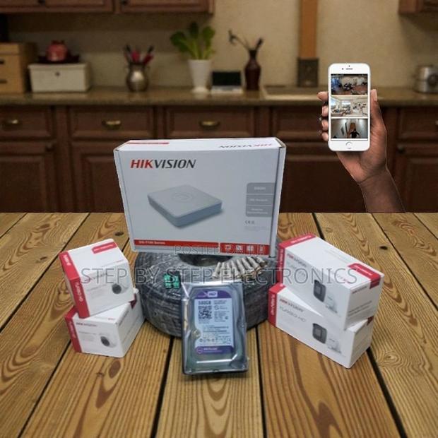 Enhanced Video Quality 4 Hikvision 1080p 2mp CCTV Cameras Kit