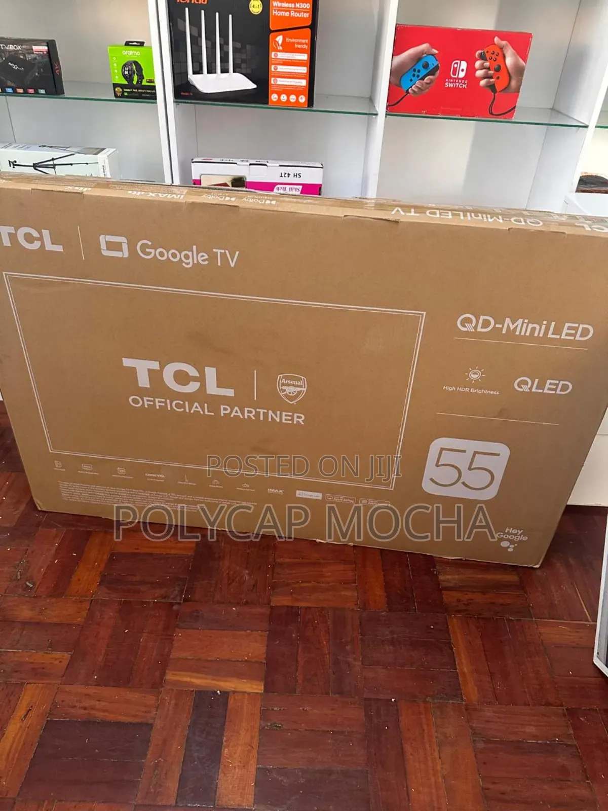 TCL 55′′ 55c6k Premium Qd-Miniled Google Tv