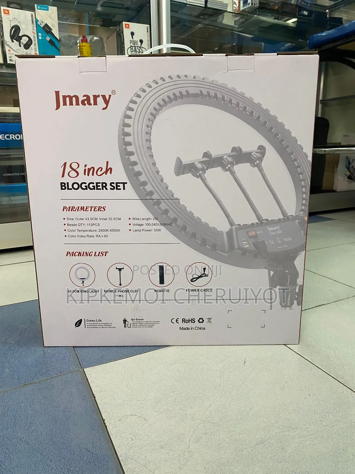 Jmary Fm-18r 18inch Ringlight