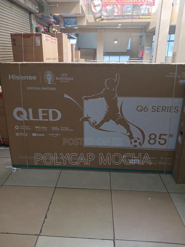 Hisense 85′′ 85q6n Qled (New2025) Vidaa Smart Tv