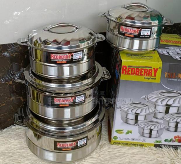 "Hot Pot " Red Berry Hot Pot 4 Set - main view