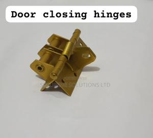 Spring-loaded, Automatic Self-closing Door Hinge. - thumbnail 2