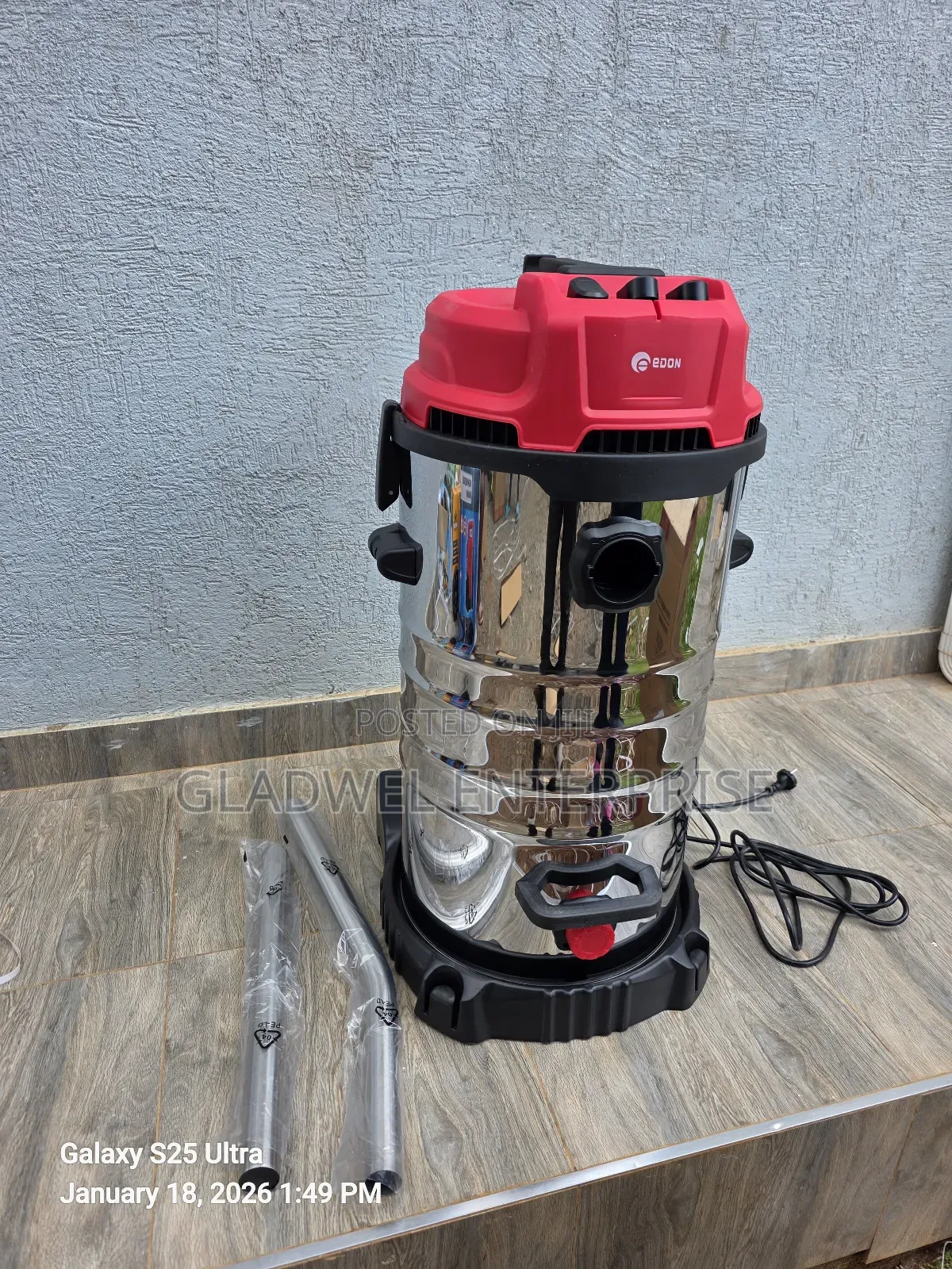 Affordable 80l Edon Vacuum Cleaner Machine