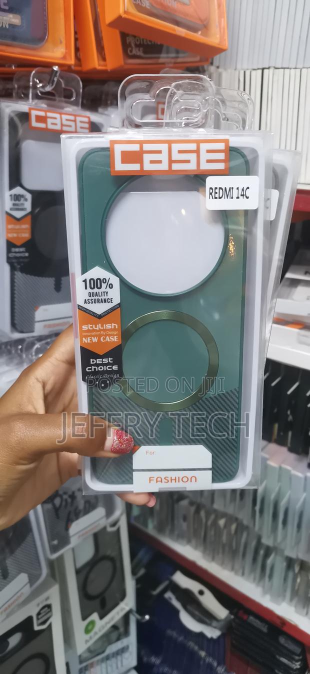 Wbwone Case for Xiaomi Redmi 14c Shockproof Matte Hard Pc Case - thumbnail 3