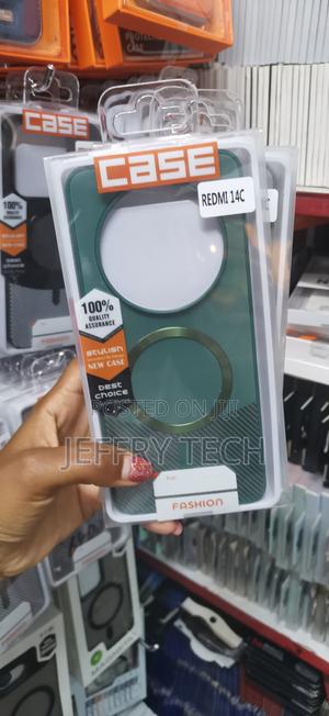 Wbwone Case for Xiaomi Redmi 14c Shockproof Matte Hard Pc Case - thumbnail 2