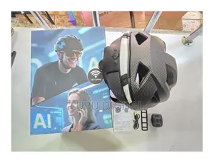 K60 Smart Ai Bike Helmet (With In-built Speakers Bluetooth+ Controller