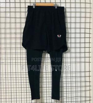 Running /Gym Short With Long Tight - thumbnail 2