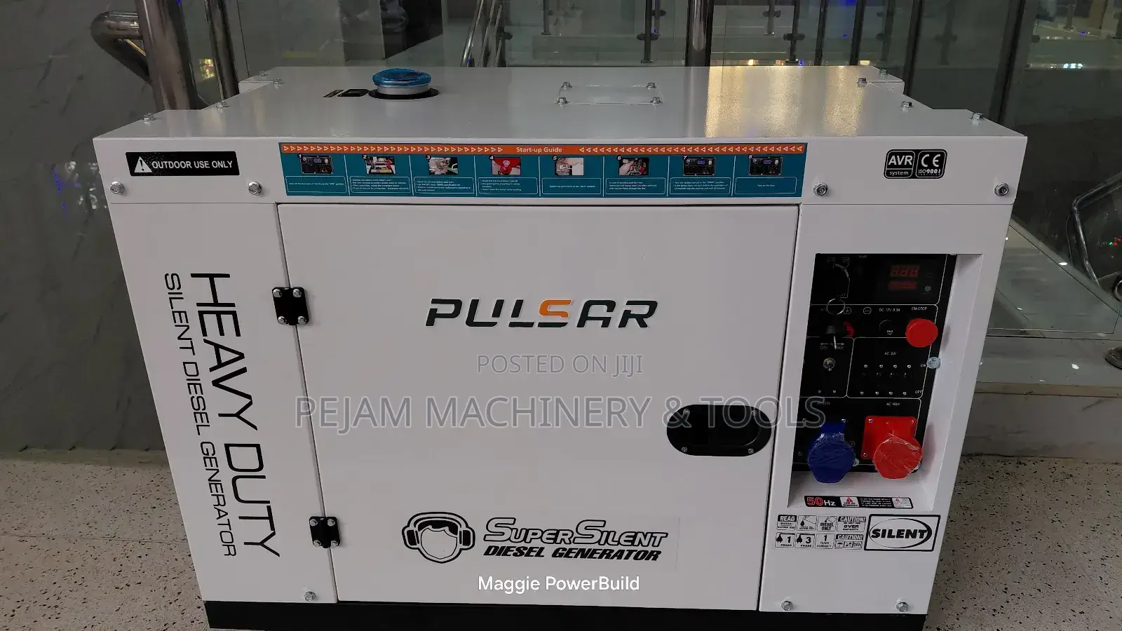 Pulsar 25kva Three Phase Diesel Generator With Soundproof System