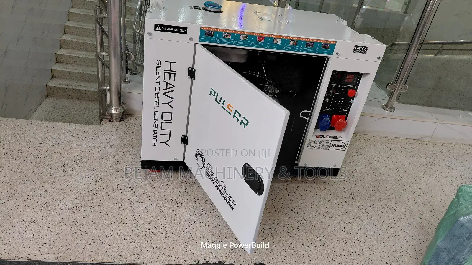 Pulsar 25kva Three Phase Diesel Generator With Soundproof System