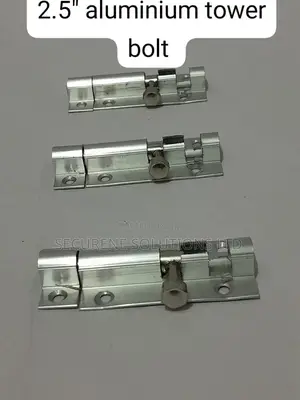 2.5" Aluminium Tower Bolt (Also Known As A Barrel Bolt).