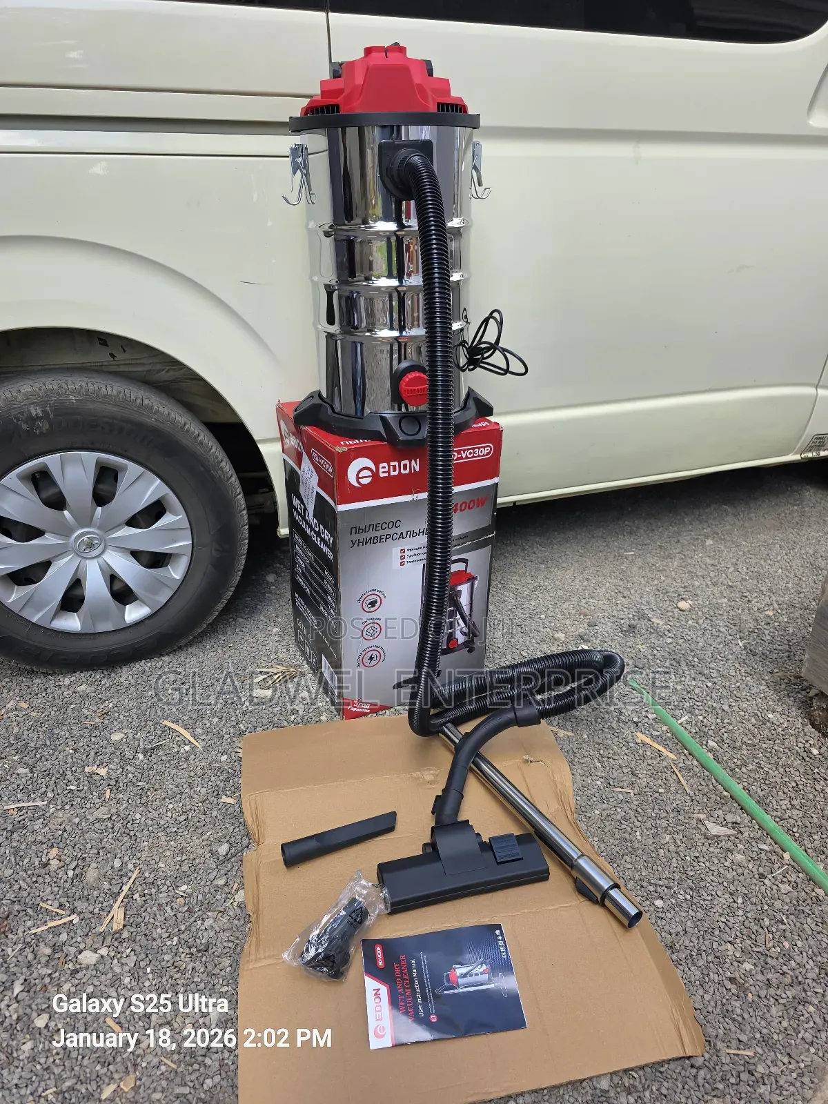 Highly Recommend 30l Edon Electric Vacuum Cleaner