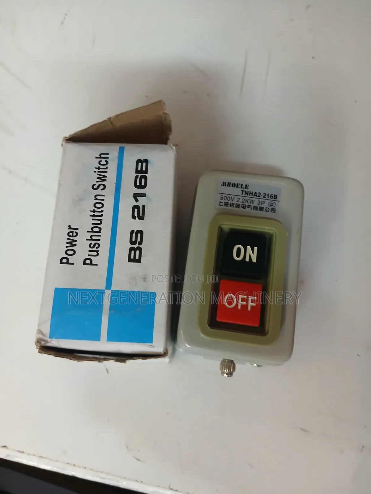 Power Pushbutton Switch
