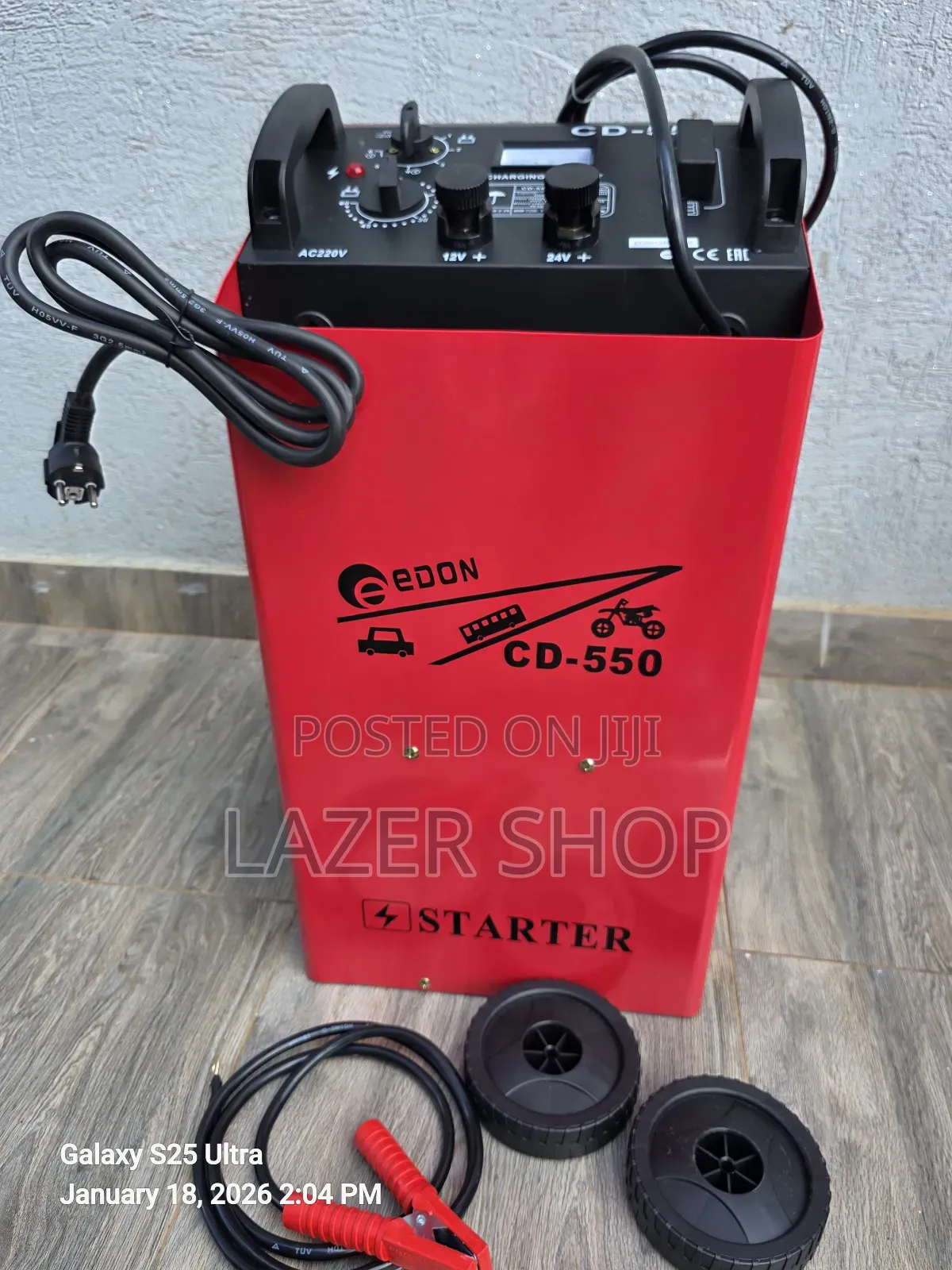 Edon Battery  Charger 
Cd-550a
