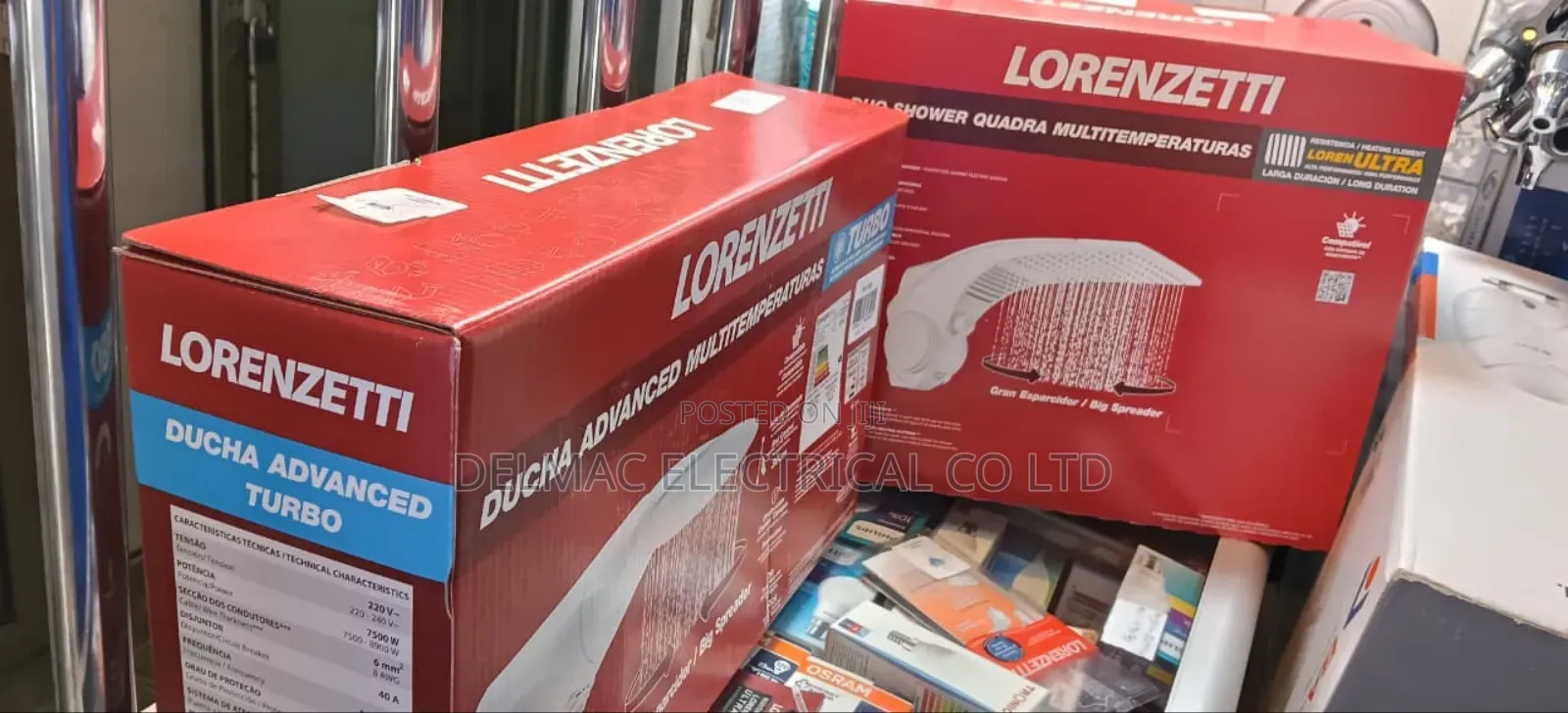 Lorenzentti Advanced Turbo Shower Head