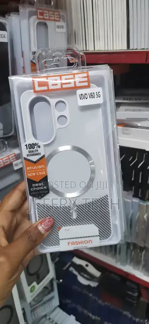 Gikart Magsafe Hybrid Shockproof Back Cover Case for Vivo V60 5g