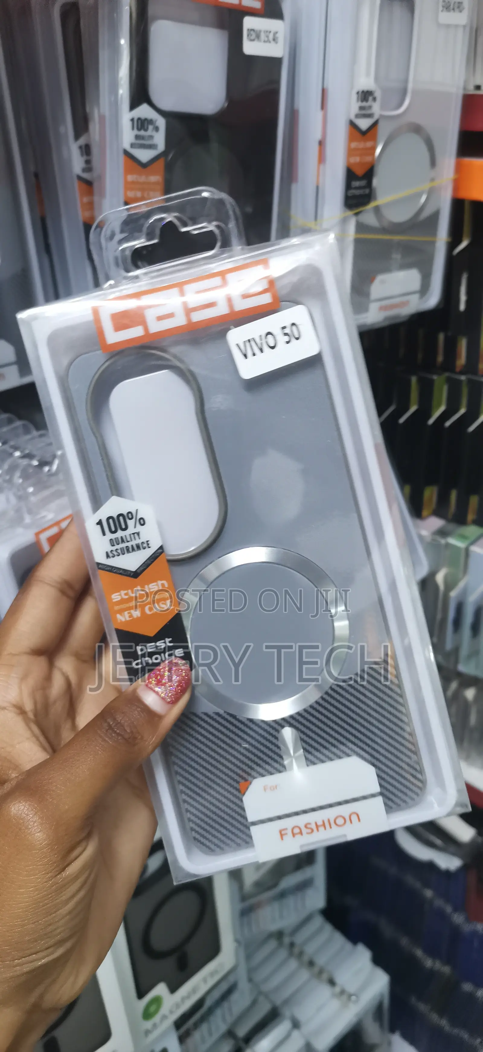 Hyerd Vivo V50 Compatible With Magsafe Tpu+Pc Shockproof Hard Case