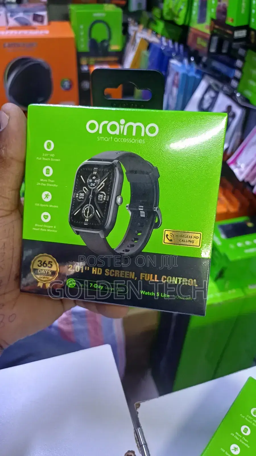 Oraimo Watch 5 Lite 2.01" Smart Watch