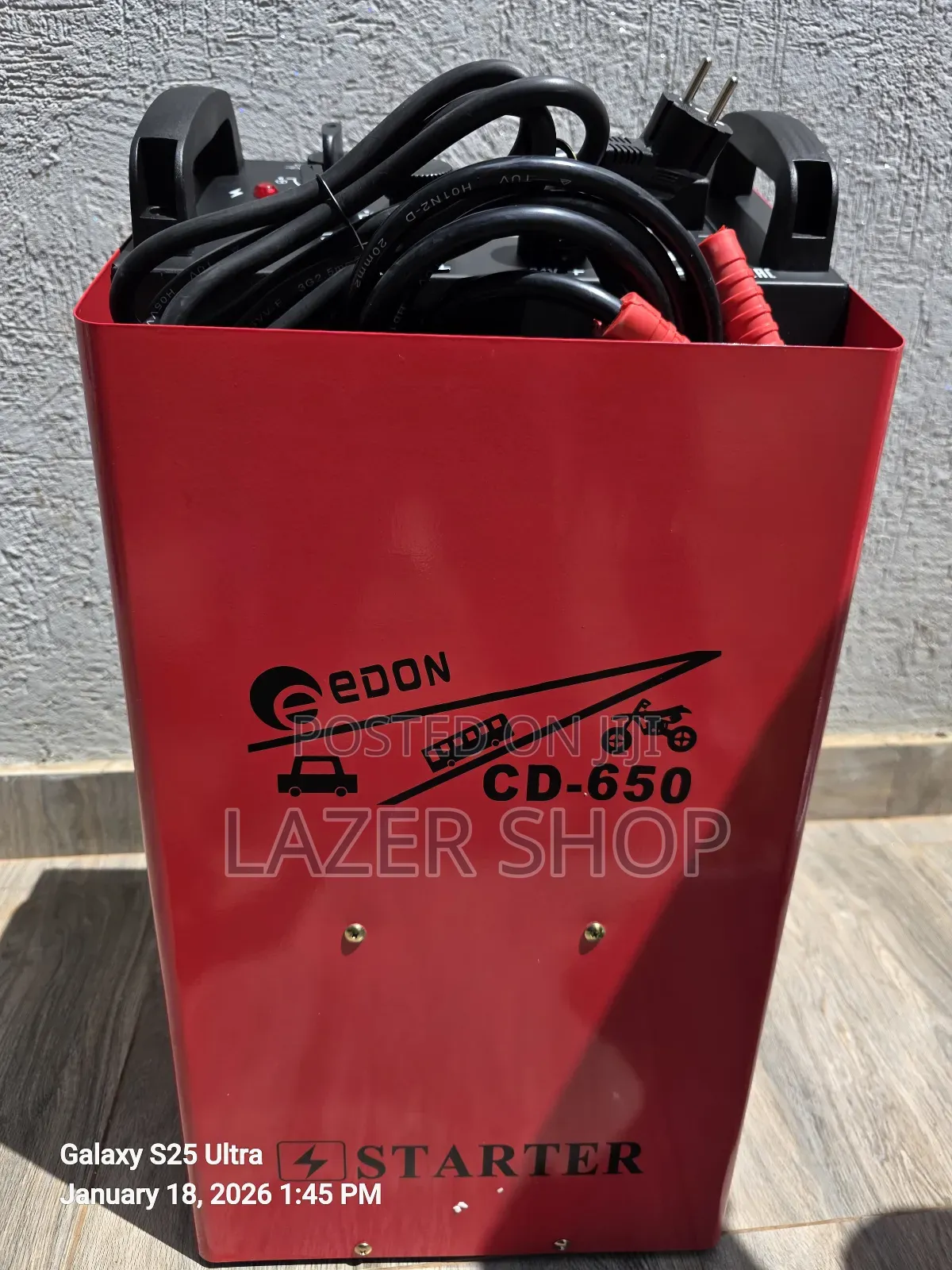 Edon Battery  Charger 
Cd-650a