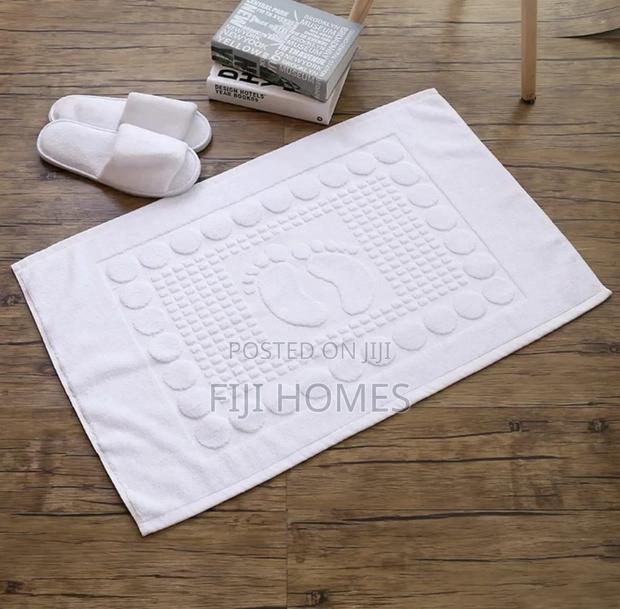 Cotton Bath Mats | 50 by 80 Cm | Soft Absorbent - thumbnail 3
