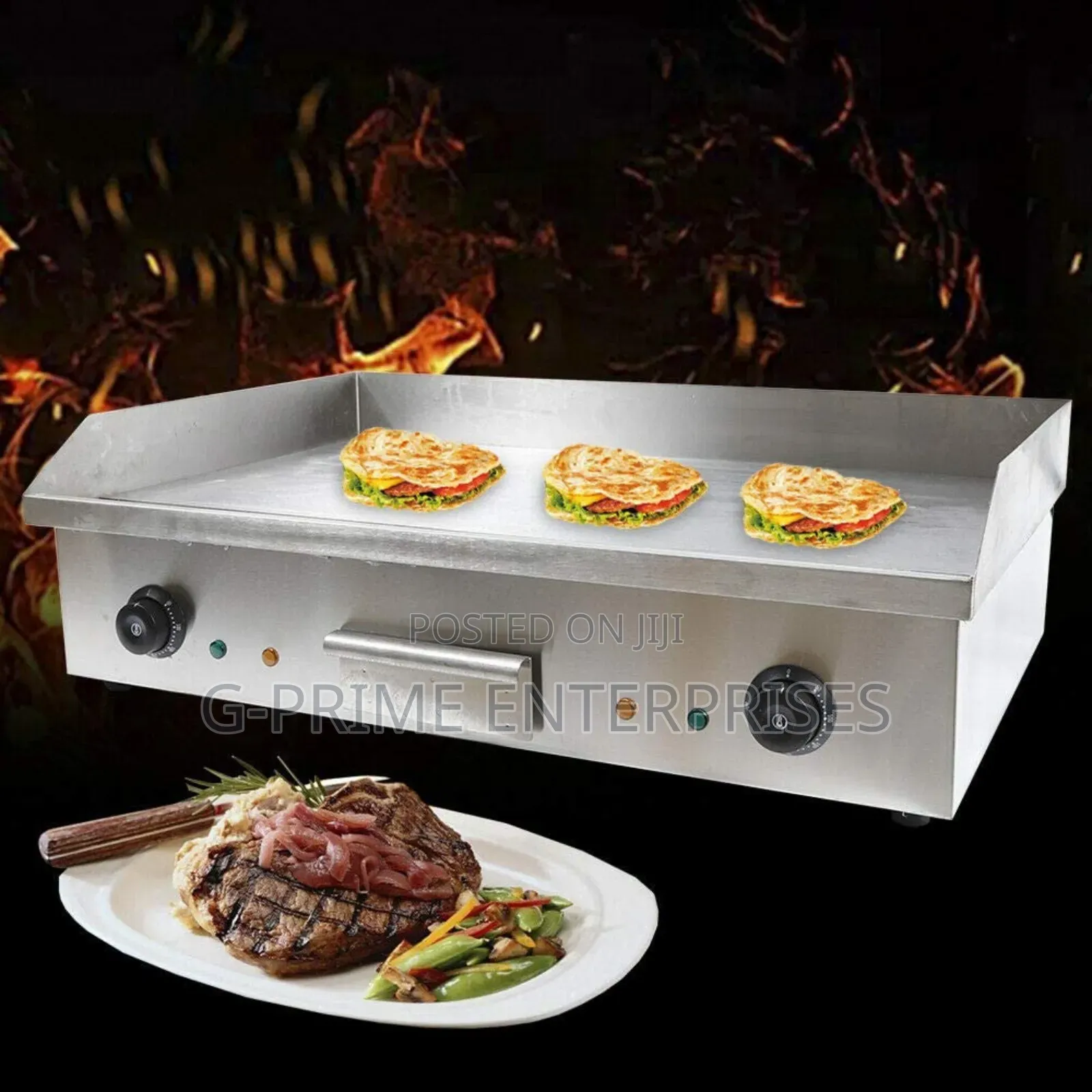 Commercial Griddle Grill Machine