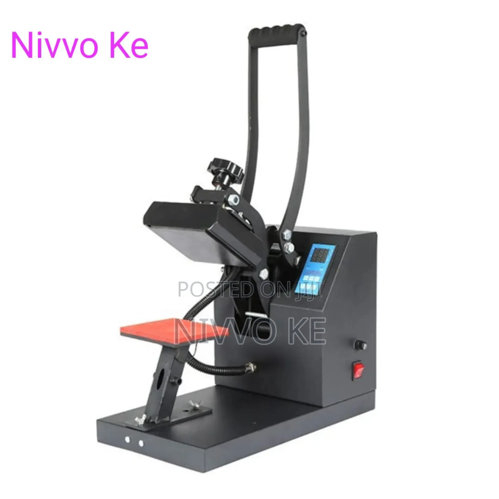 Curved-Surface Cap Heat Press Machine for Custom Caps
