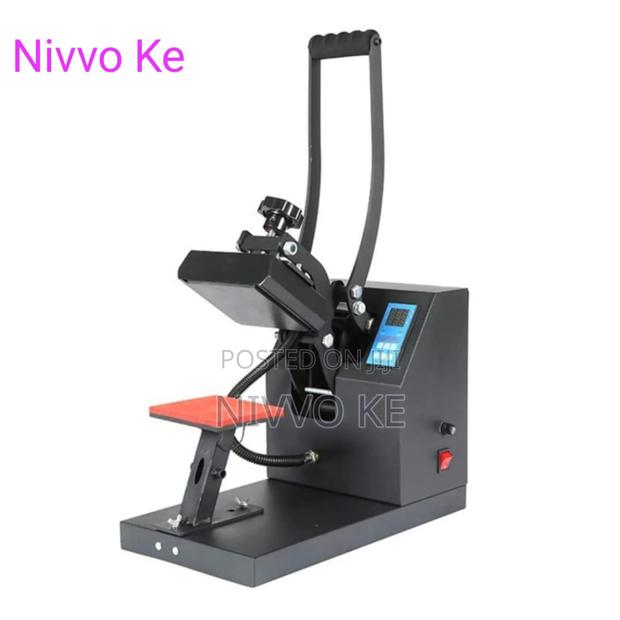 Curved-Surface Cap Heat Press Machine for Custom Caps - thumbnail 3