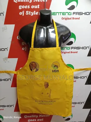 Customized Campaign Aprons With Photo & Logo Printing