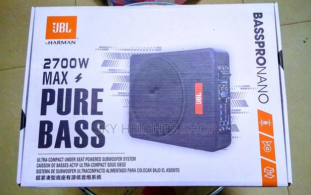 Powerful Car JBL Underseat Active Subwoofer With Best Pure Bass Sound