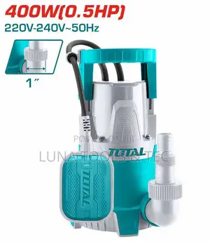 Total Twp64006 Submersible Pump 400w
Max. Head: 8m