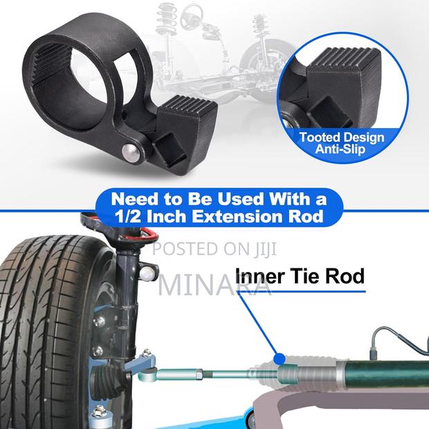 Inner Tie Rod Hex Wrench, Universal Removal Tool, 27-42mm - thumbnail 3